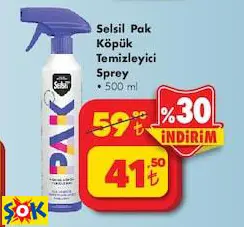 SELSİL PAK KÖPÜK TEMİZLEYİCİ SPREY 500 ML SELSİL PAK KÖPÜK TEMİZLEYİCİ SPREY 500 ML